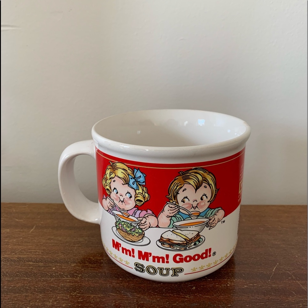 Vintage 1989 Campbell’s Soup Mug Bowl featuring the Campbell Soup Kids